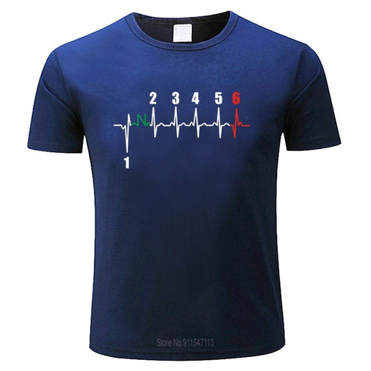 T-Shirt Biker Heartbeat