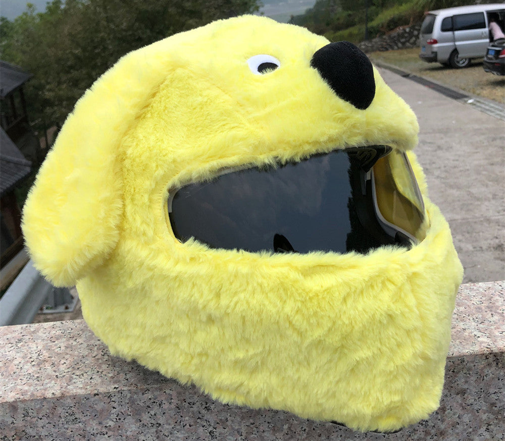 Cartoon Plüsch Helmüberzug