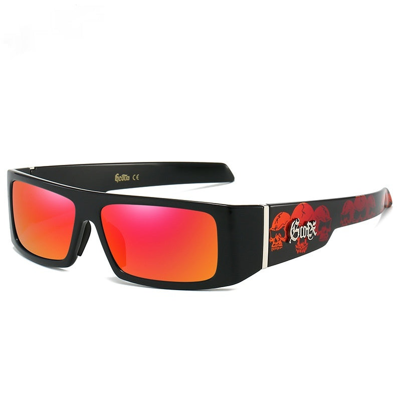Motorradbrille polarisiert