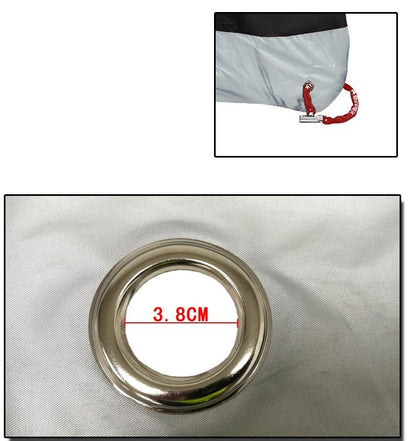 Motorradabdeckplane in verschiedenen Größen und Farben