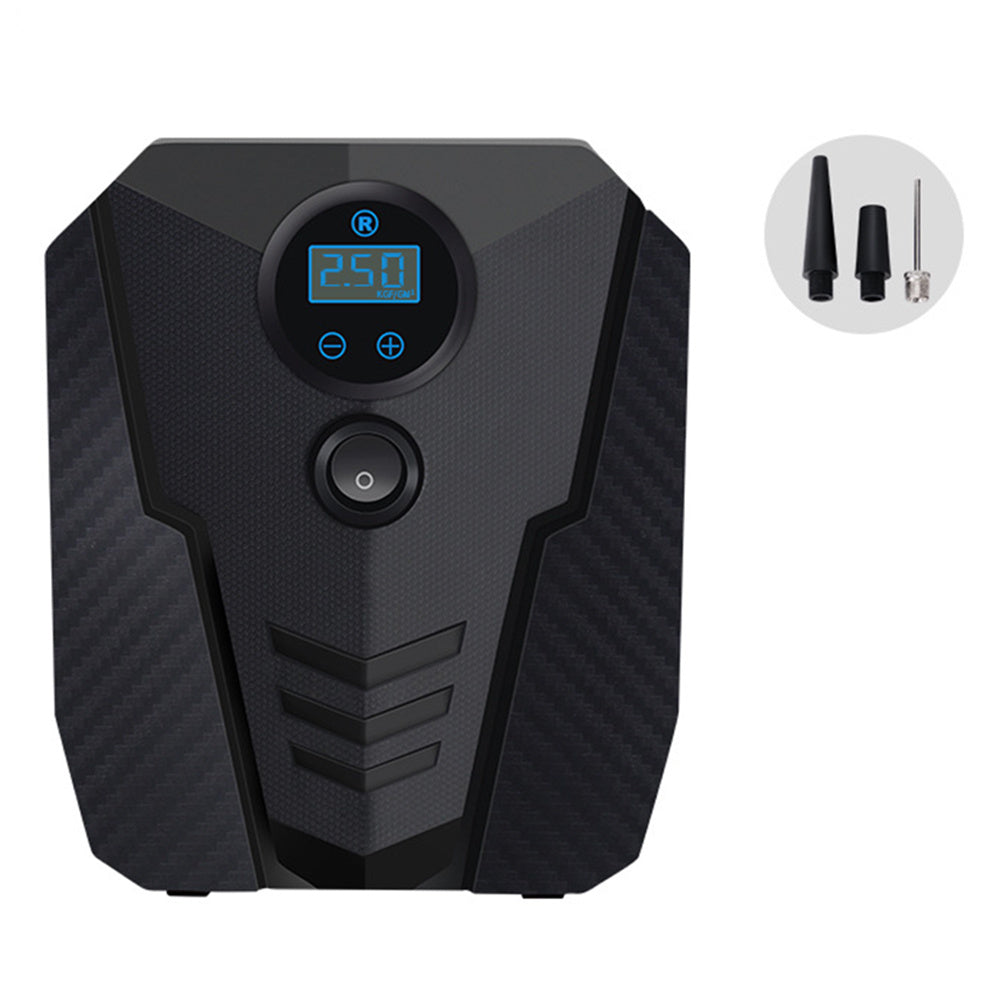 Tragbarer Luftkompressor DC 12V Digitaler Reifenfüller bis 150 PSI mit LED Licht