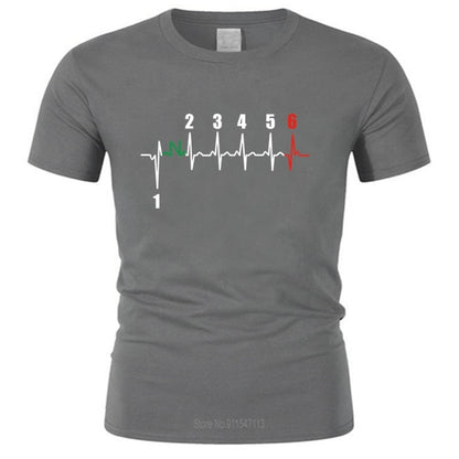 T-Shirt Biker Heartbeat