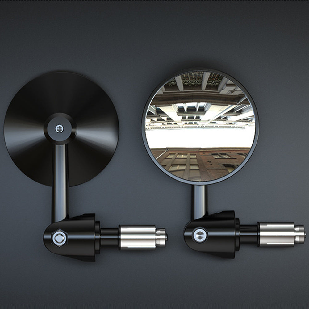 Spiegel für Lenkerende rund, Flach oder Konvex