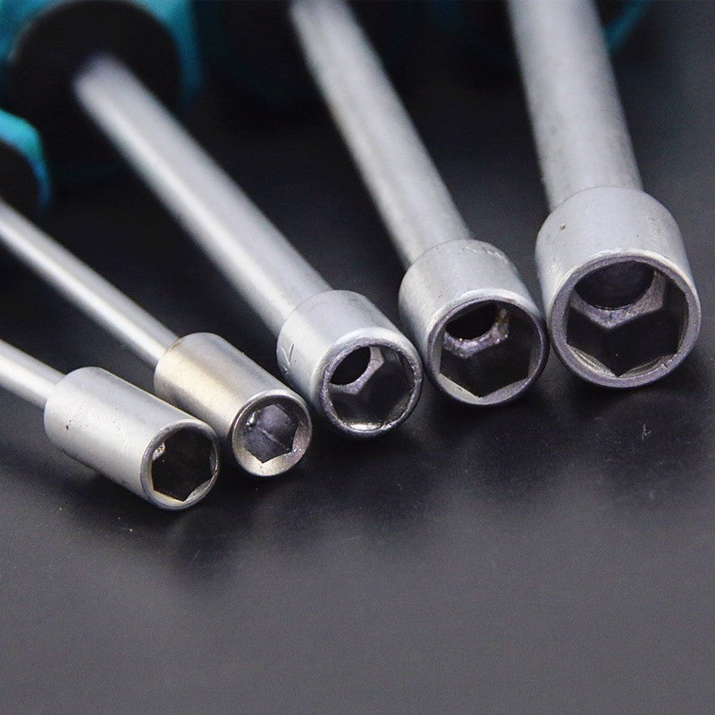 Steckschlüssel-Set 9teilig 3-8mm mit Tasche