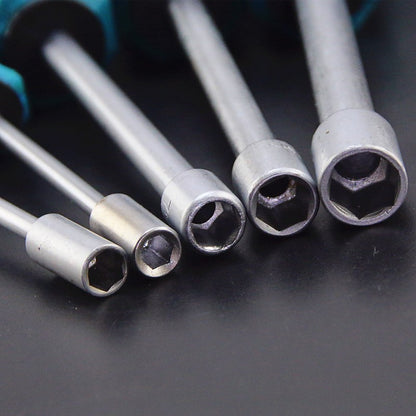 Steckschlüssel-Set 9teilig 3-8mm mit Tasche