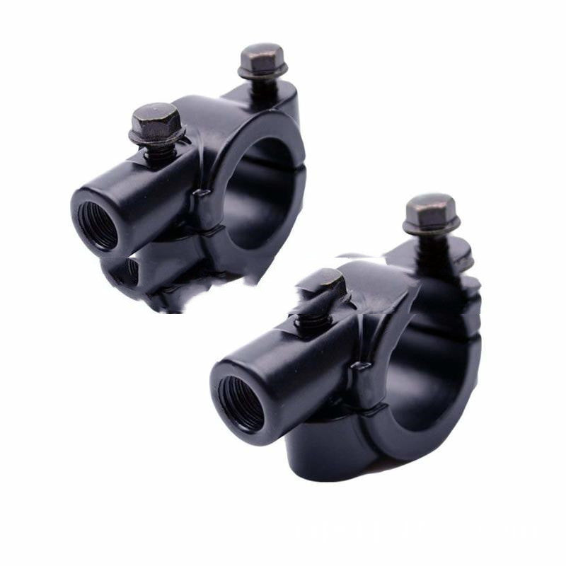 Motorradspiegelhalter in Chrom oder schwarz