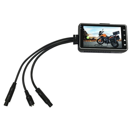 Motorrad Dash Cam vorne + hinten