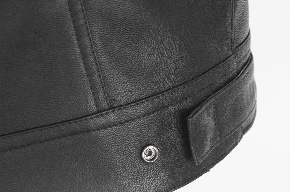 Herren Kunstlederweste