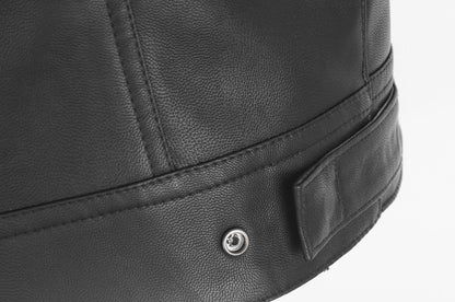 Herren Kunstlederweste