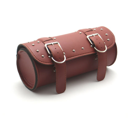 Ledertasche rund / als Rolle