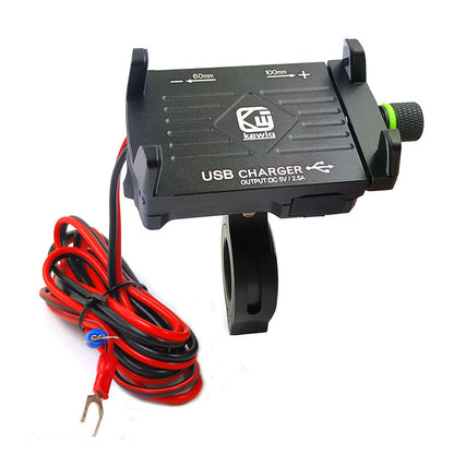 Handyhalter mit USB-Anschluss