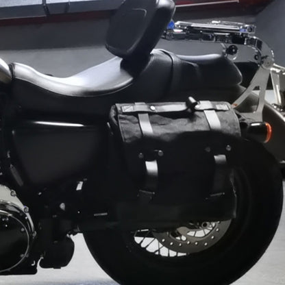 Motorrad Seitentaschen Vintage