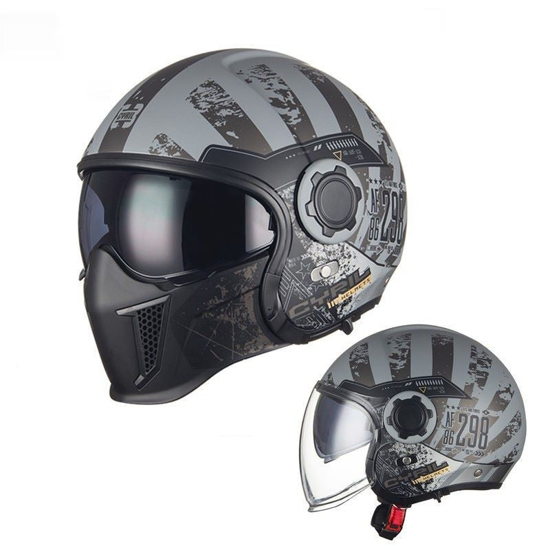 Black Warrior Motorradhelm